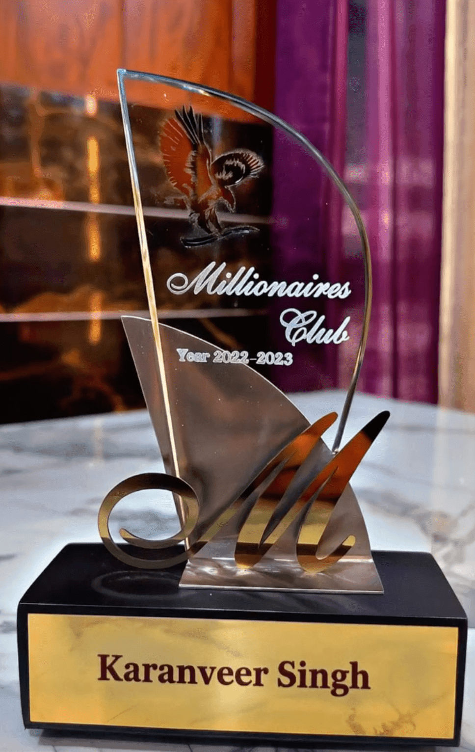 Millionaire Club Trophy
