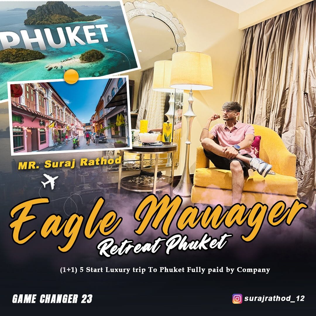 Suraj Rathod, Phuket Trip